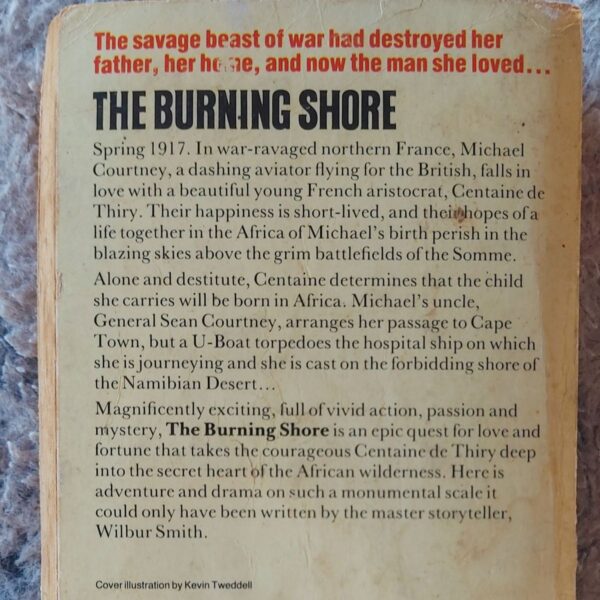 Wilbur Smith back The Burning Shore - Wilbur Smith