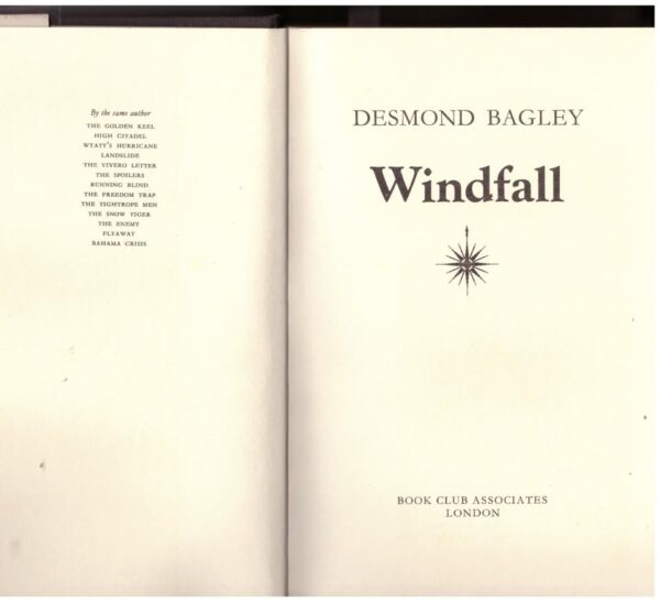 Windfall -- Desmond Bagley