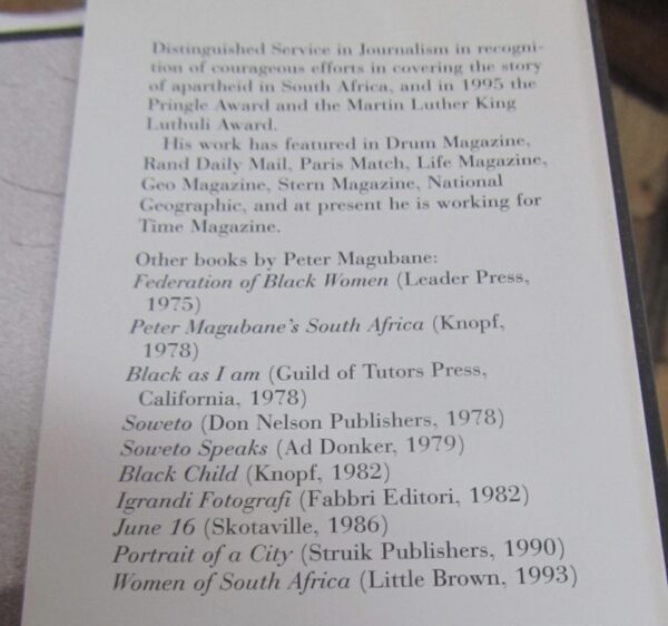 Nelson Mandela Man of Destiny - A Pictorial Biography by Peter Magubane