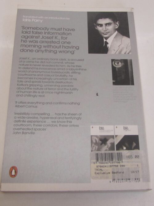 The Trial – Franz Kafka secondhand book
