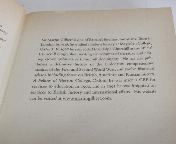 Letters To Auntie Fori: The 5000 Year History Of The Jewish People And Their Faith – Martin Gilbert secondhand book
