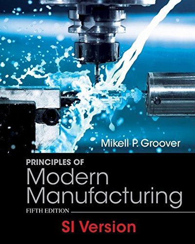 Principles Of Modern Manufacturing - Mikell P. Groover