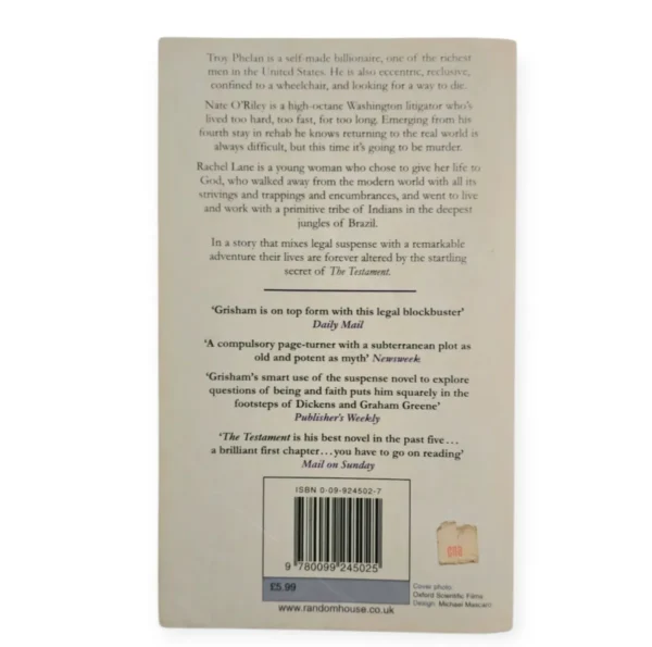 The Testament - John Grisham