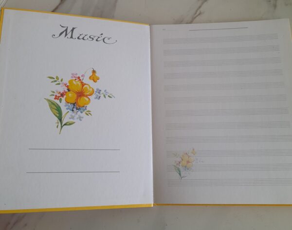 Music Notation Book (Blank) secondhand book