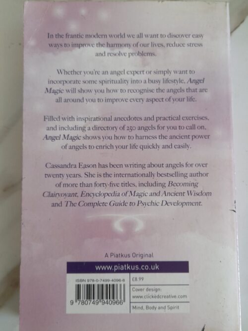 Angel Magic: Angel Inspiration For Busy People – Cassandra Eason secondhand book