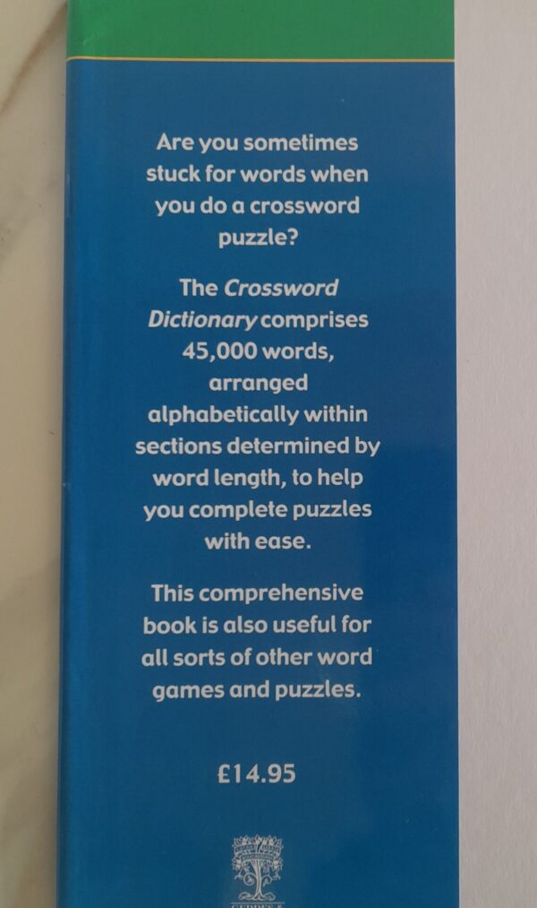 20250518_112057 Crossword Dictionary – Geddes & Grosset secondhand book