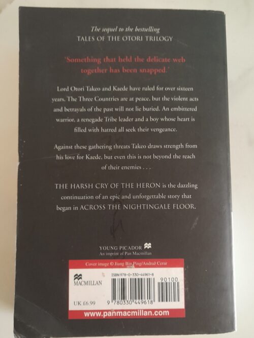 The Harsh Cry Of The Heron – Lian Hearn secondhand book