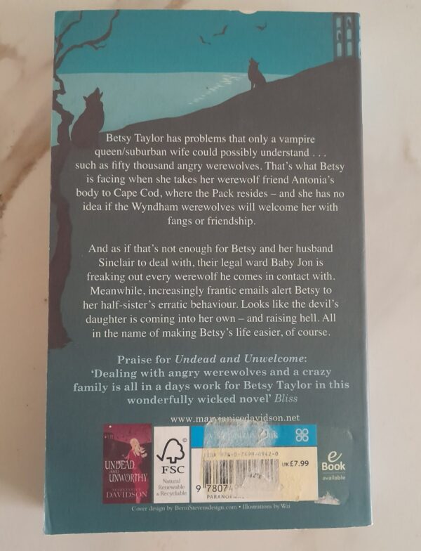 20250518_171424 Undead And Unwelcome – MaryJanice Davidson secondhand book