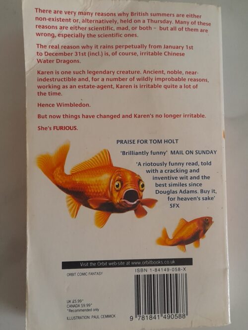 Nothing But Blue Skies – Tom Holt secondhand book