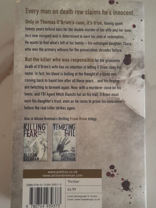 Playing Dead – Allison Brennan secondhand book