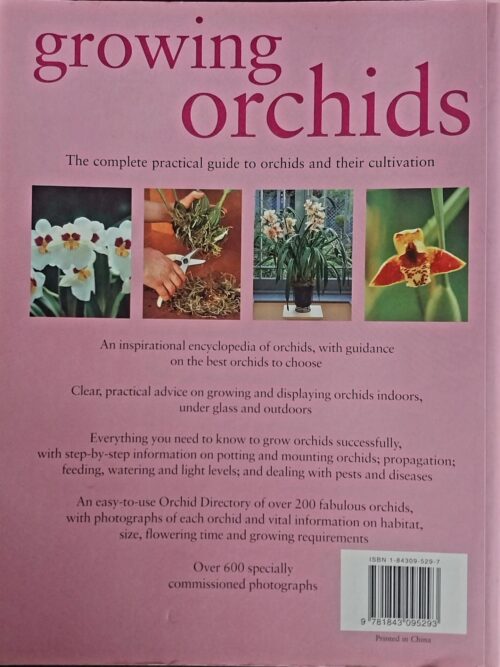 Growing Orchids – Brian and Wilma Rittershausen secondhand book