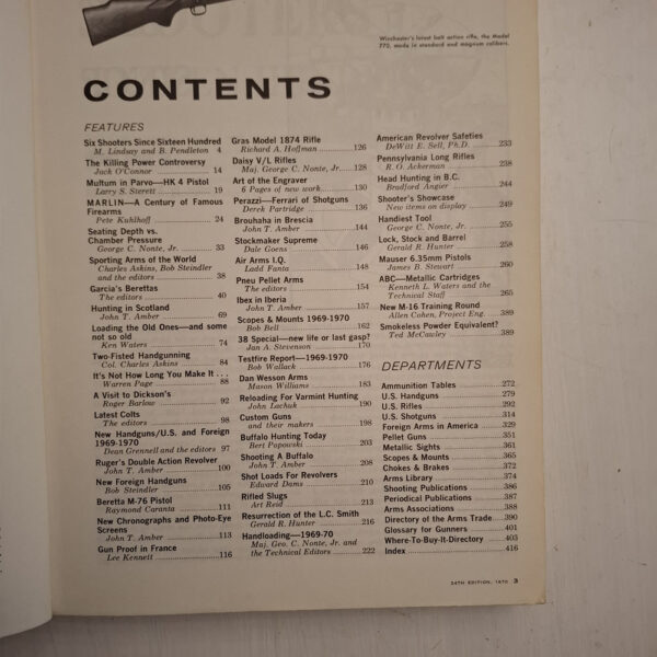 Gun Digest 24th Anniversary 1970 Deluxe Edition - John Amber