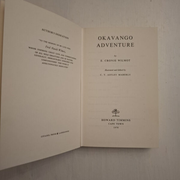 Okavango Adventure - E. Cronje Wilmot