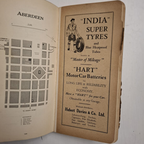 Royal Automobile Club Of South Africa Route Book 1930