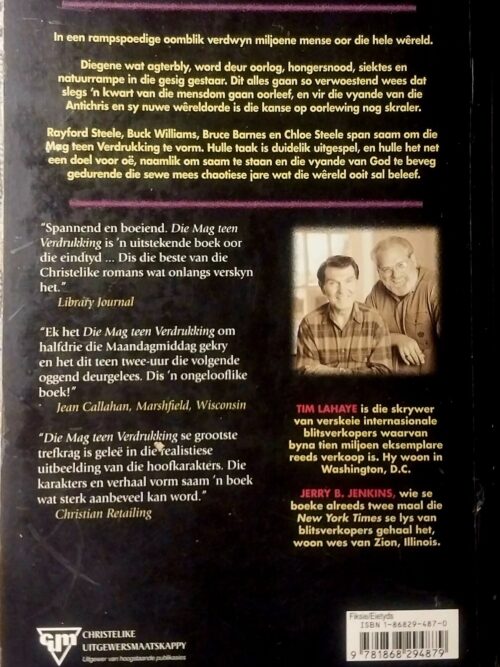 Die Mag Teen Verdrukking – Tim LaHaye, Jerry B. Jenkins secondhand book