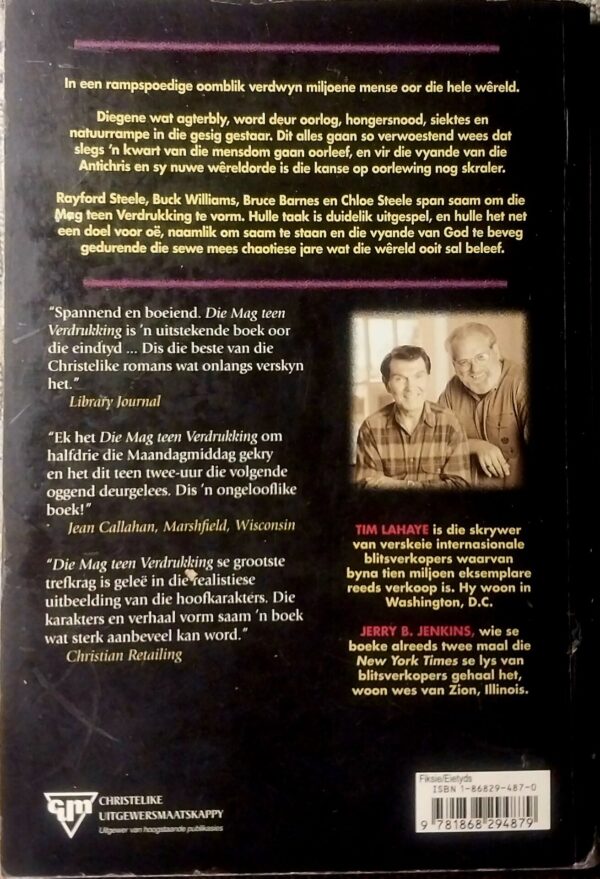 Die Mag Teen Verdrukking – Tim LaHaye, Jerry B. Jenkins secondhand book