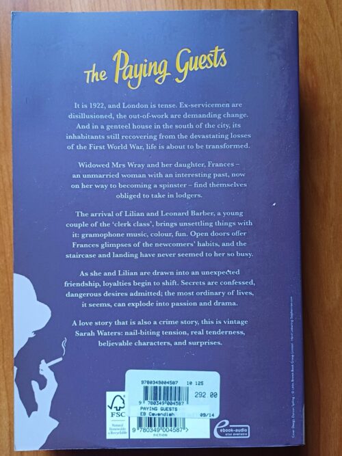 The Paying Guests – Sarah Waters secondhand book
