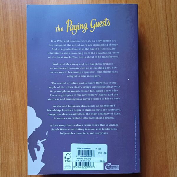 The Paying Guests – Sarah Waters secondhand book