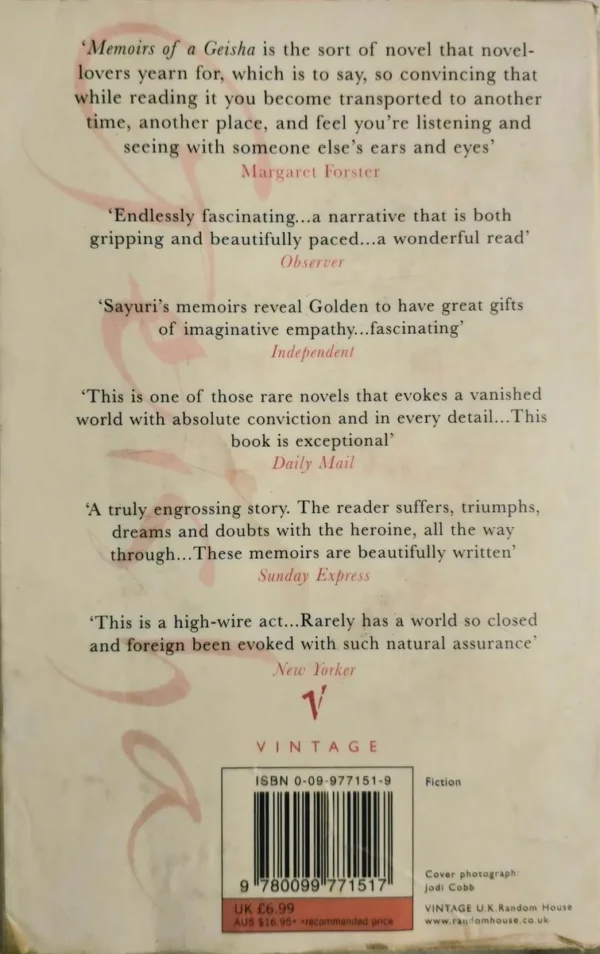 Memoirs Of A Geisha - Arthur Golden
