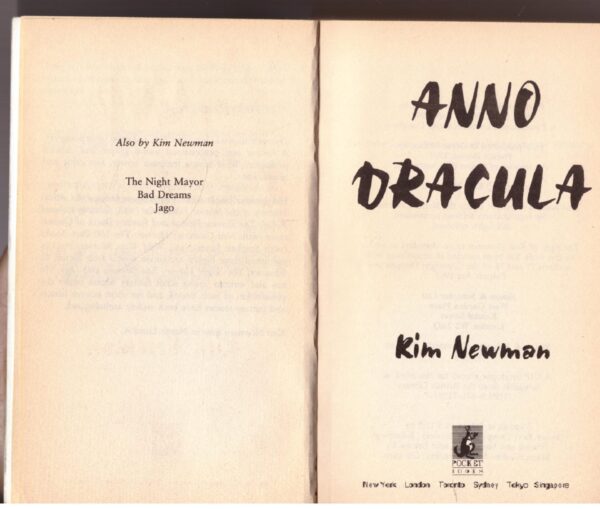 Anno Dracula - Kim Newman