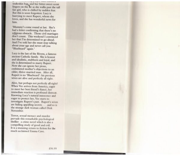 Bluebeard’s Room — Emma Cave secondhand book