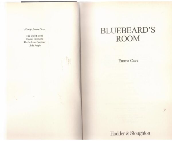 Bluebeard’s Room — Emma Cave secondhand book