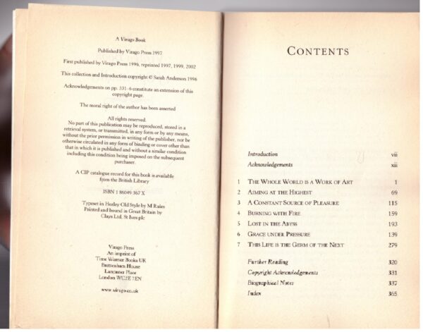 The Virago Book Of Spirituality – Sarah Anderson secondhand book