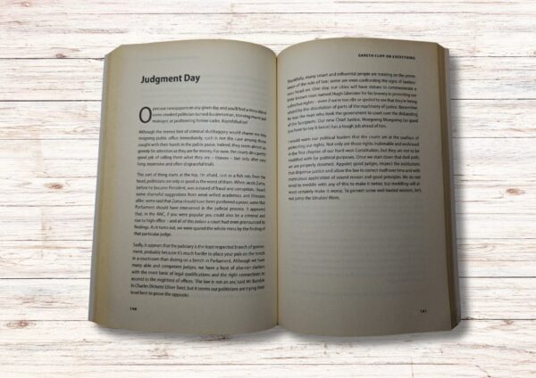 Gareth Cliff On Everything secondhand book