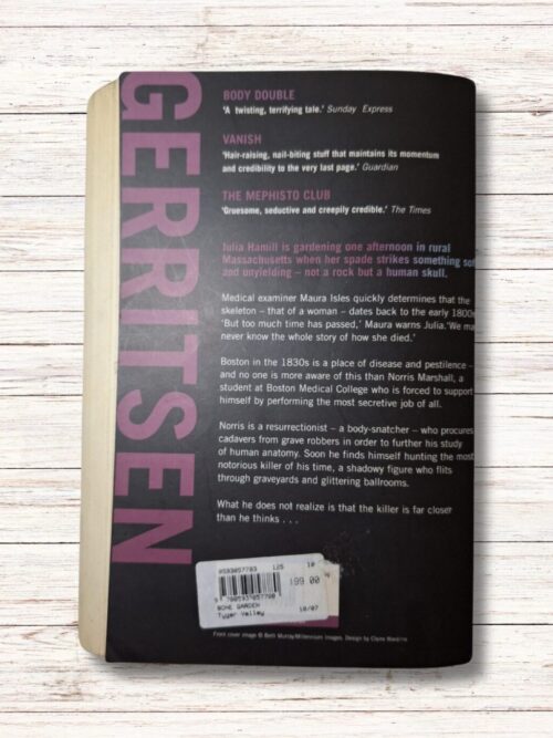 The Bone Garden – Tess Gerritsen secondhand book