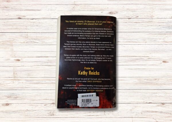 206 Bones – Kathy Reichs secondhand book