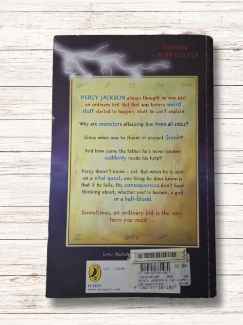 The Lightning Thief – Rick Riordan secondhand book
