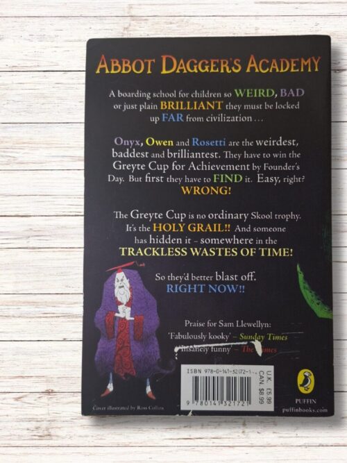 Abbot Dagger’s Academy And The Quest For The Holy Grail – Sam Llewellyn secondhand book