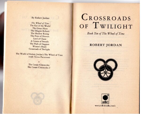 Crossroads Of Twilight -- Robert Jordan