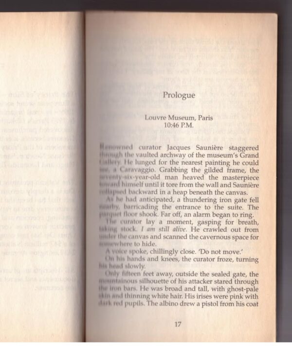 The Da Vinci Code – Dan Brown secondhand book