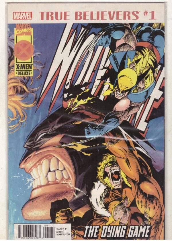 True Believers: Wolverine – The Dying Game #1 secondhand book