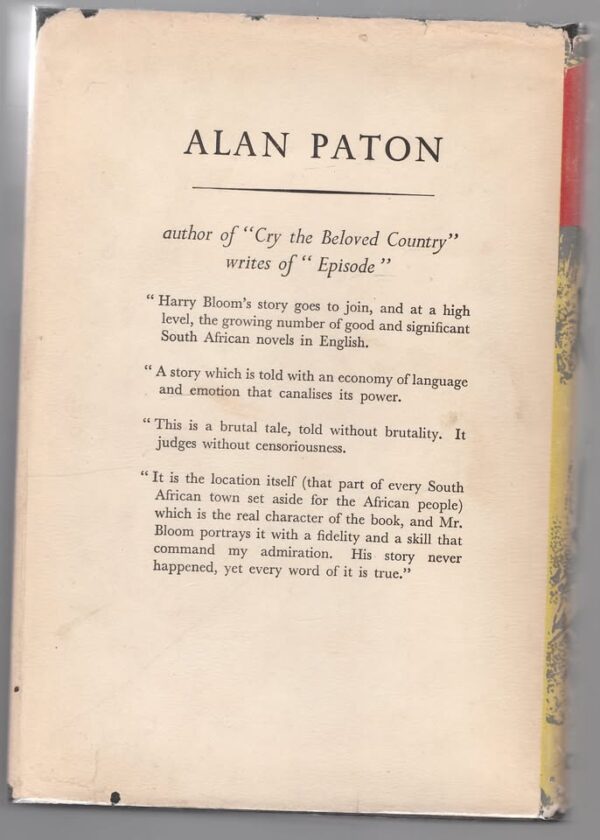 Episode – Harry Bloom secondhand book