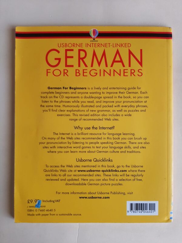 German For Beginners – Angela Wilkes, John Shackell secondhand book
