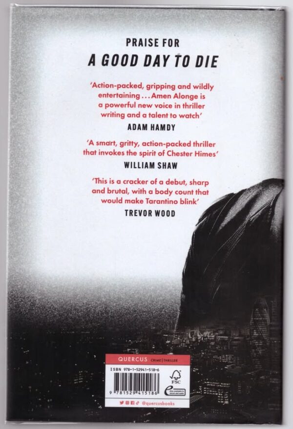 A Good Day To Die — Amen Alonge secondhand book
