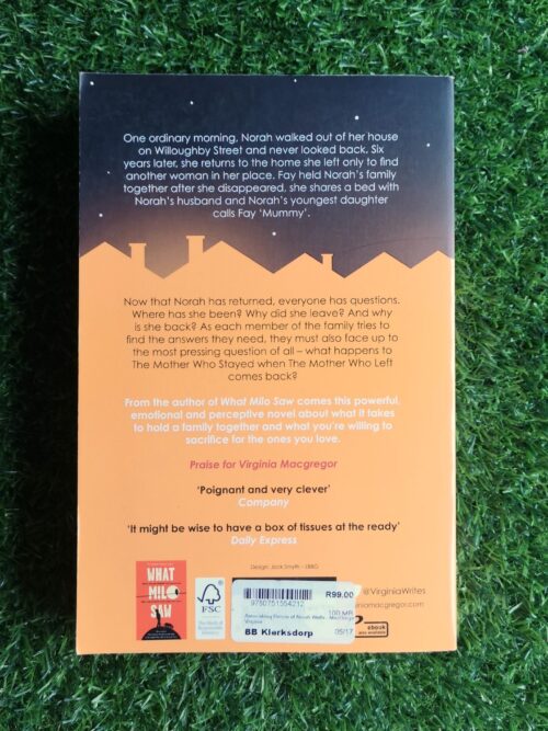 The Astonishing Return Of Norah Wells – Virginia MacGregor secondhand book