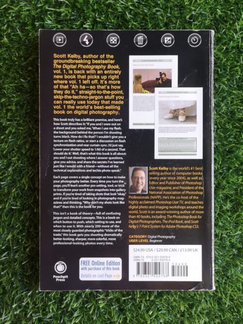 The Digital Photography Book Part 2 – Scott Kellby secondhand book