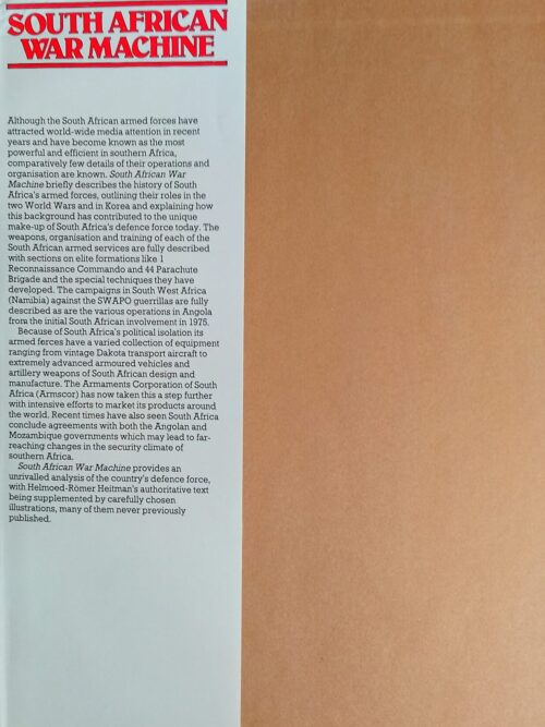 South African War Machine – Helmoed-Romer Heitman secondhand book