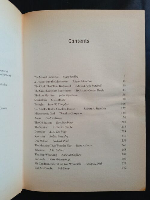 The SF Collection – Great Science Fiction Writers In One Collection secondhand book