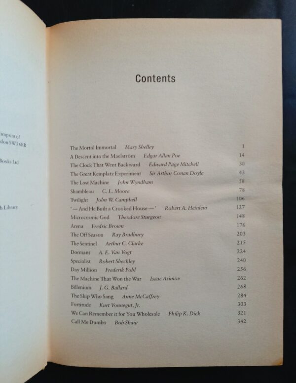 The SF Collection – Great Science Fiction Writers In One Collection secondhand book