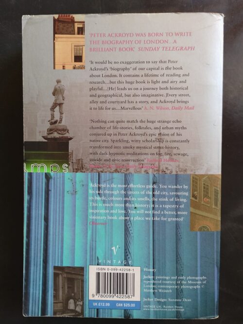 London: The Biography – Peter Ackroyd secondhand book