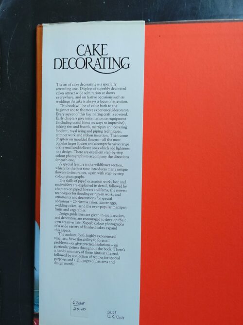 Cake Decorating – Marie Sykes & Patricia Simmons secondhand book