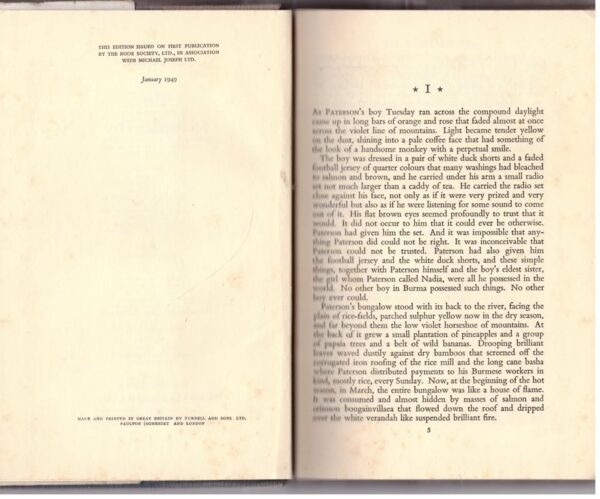 The Jacaranda Tree – H. E Bates secondhand book