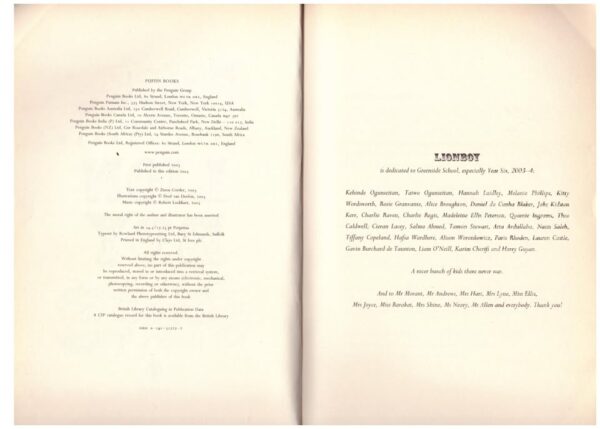 Lion boy4 Lion Boy: Big Secrets, Big Cats, Big Adventure — Zizou Corder secondhand book