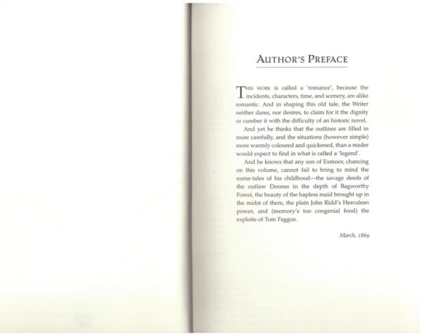 Lorna Doone4 Lorna Doone: A Romance Of Exmoor – RD Blackmore secondhand book