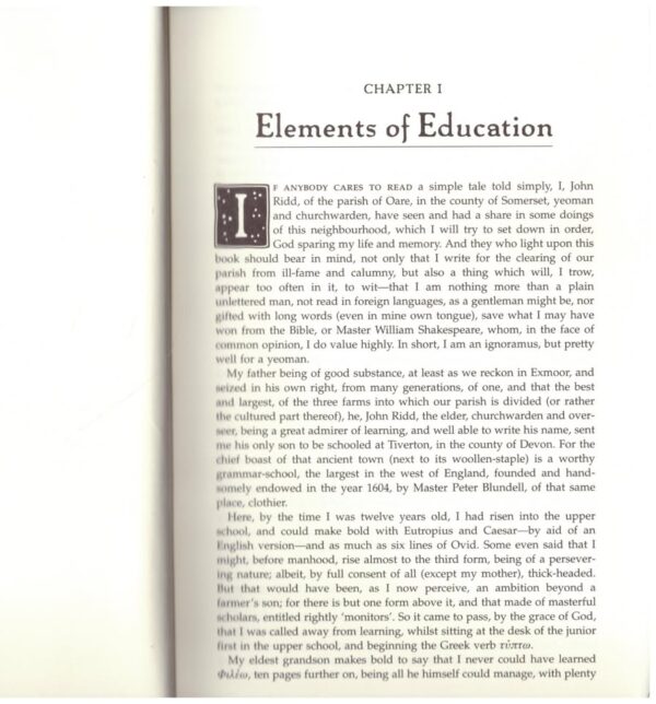 Lorna Doone5 Lorna Doone: A Romance Of Exmoor – RD Blackmore secondhand book