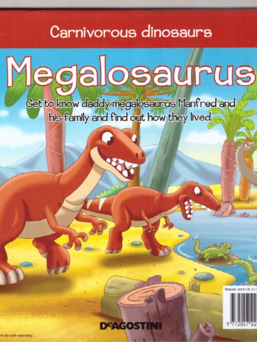 Megalosaurus – DeAgostini secondhand book